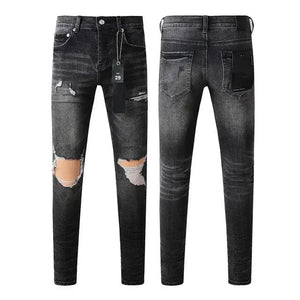 Premium Brand PRPL Roca Jeans Black Tag P003 - sneakerhillcom