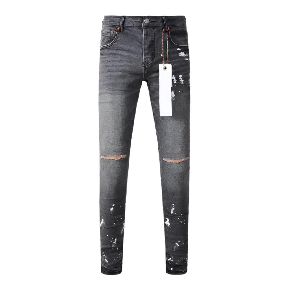 Premium Brand PRPL Roca Jeans Black Tag P006 - sneakerhillcom