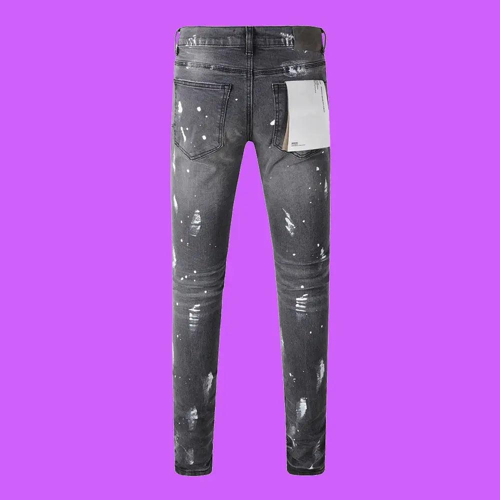 Premium Brand PRPL Roca Jeans Black Tag P006 - sneakerhillcom