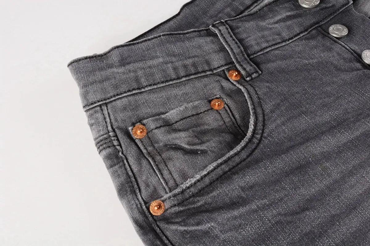 Premium Brand PRPL Roca Jeans Black Tag P006 - sneakerhillcom