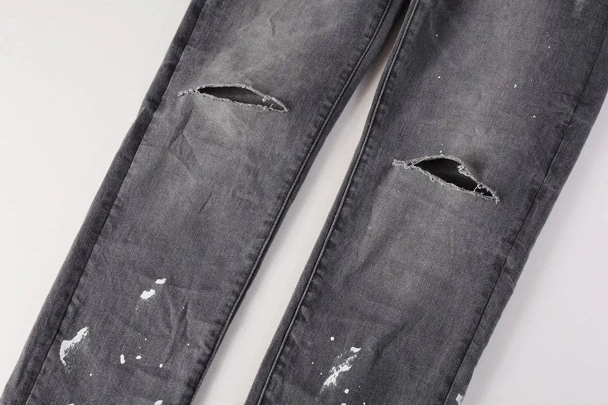 Premium Brand PRPL Roca Jeans Black Tag P006 - sneakerhillcom