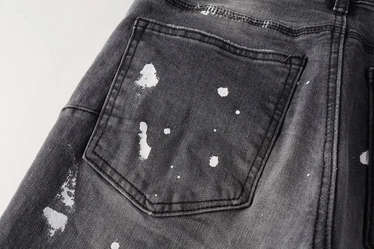 Premium Brand PRPL Roca Jeans Black Tag P006 - sneakerhillcom