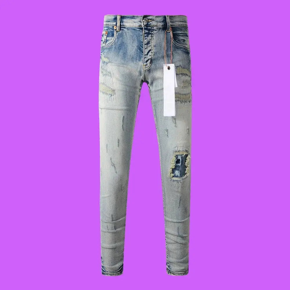 Premium Brand PRPL Roca Jeans Ripped P0010 eprolo