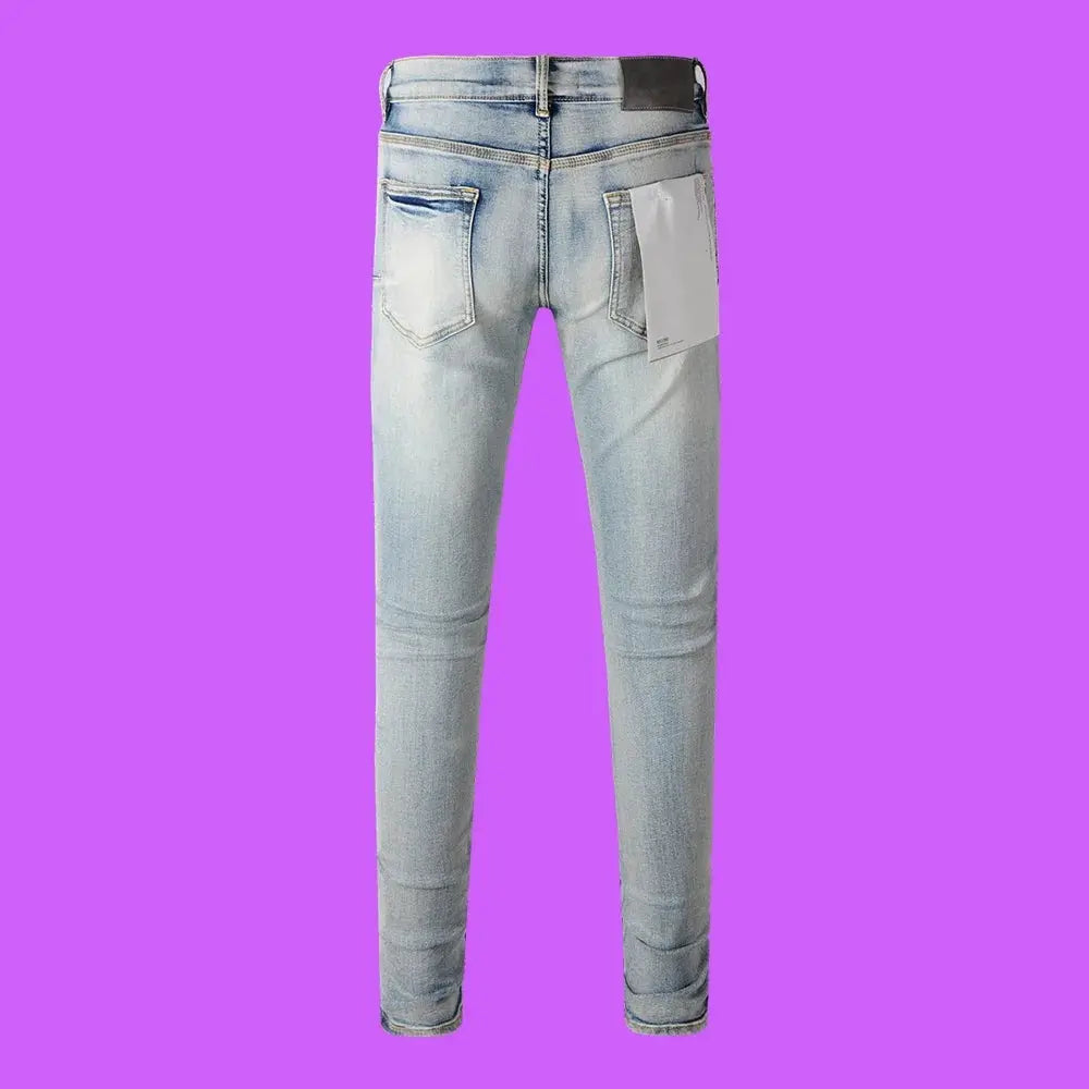 Premium Brand PRPL Roca Jeans Ripped P0010 eprolo