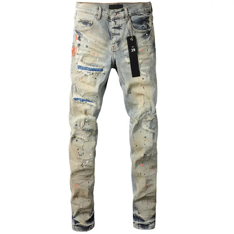 Premium Brand PRPL Roca Jeans Ripped P009 eprolo