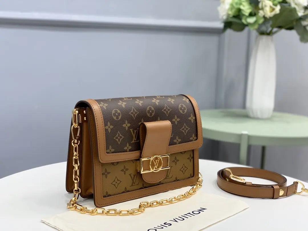 SO - New Fashion Women's Bags LUV DAUPHINE Nicolas Ghesquière Monogram Reverse A052 - sneakerhillcom