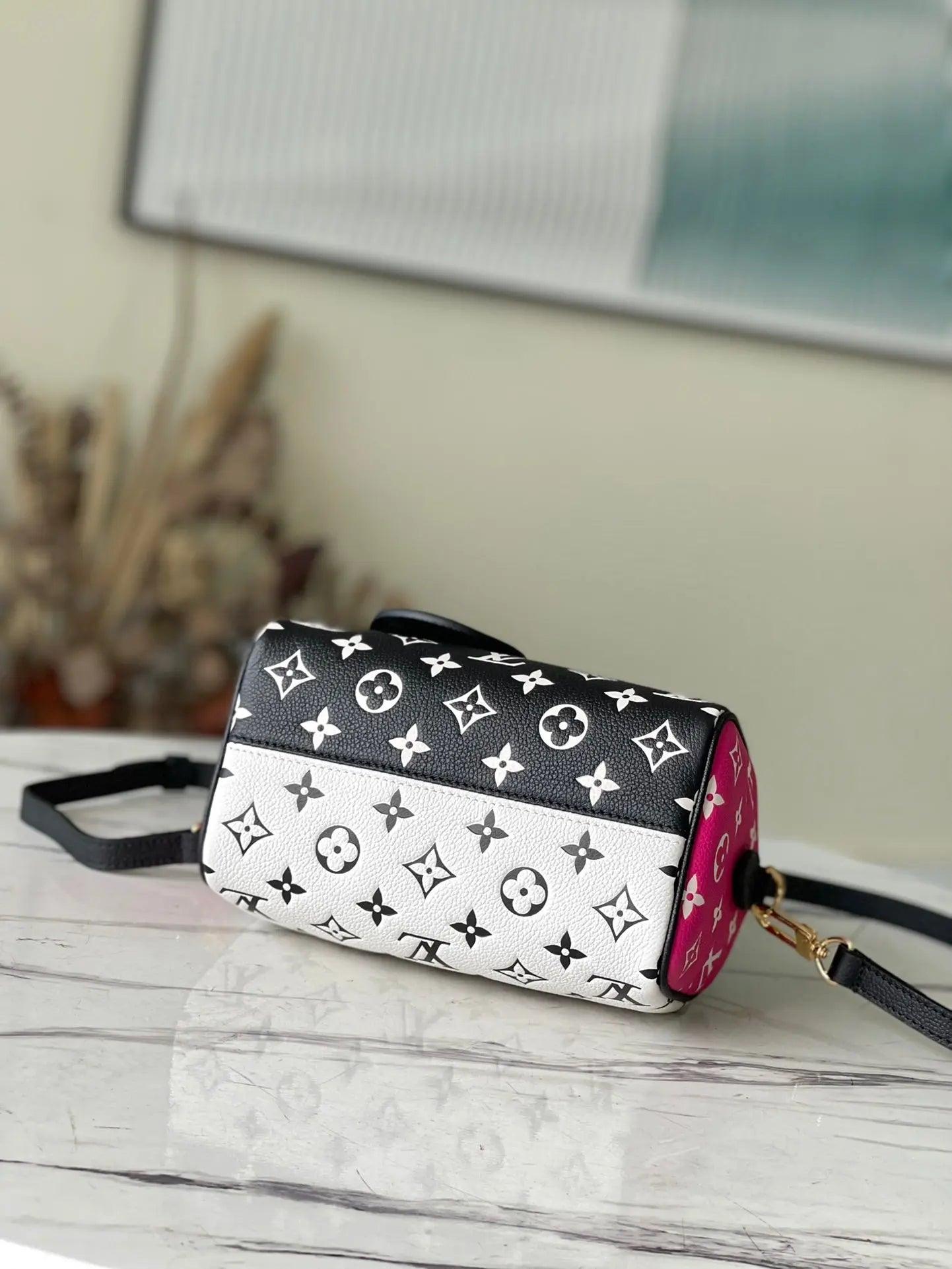 SO - New Fashion Women's Bags LUV SPEEDY MONOGRAM A017 - sneakerhillcom