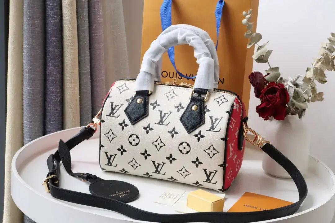 SO - New Fashion Women's Bags LUV SPEEDY MONOGRAM A017 - sneakerhillcom