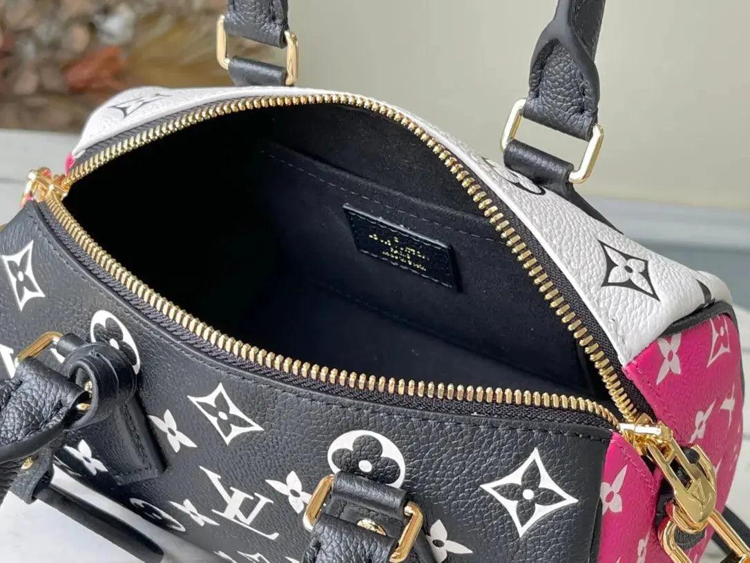 SO - New Fashion Women's Bags LUV SPEEDY MONOGRAM A017 - sneakerhillcom