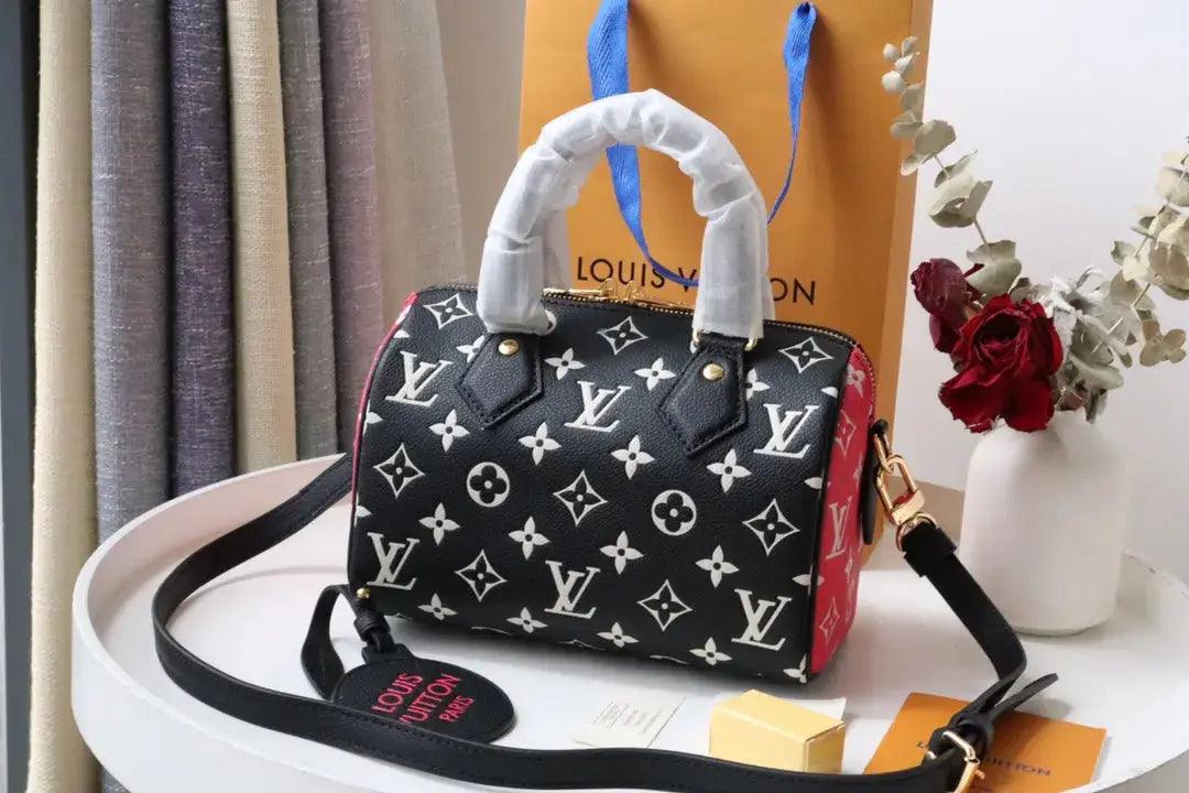 SO - New Fashion Women's Bags LUV SPEEDY MONOGRAM A017 - sneakerhillcom