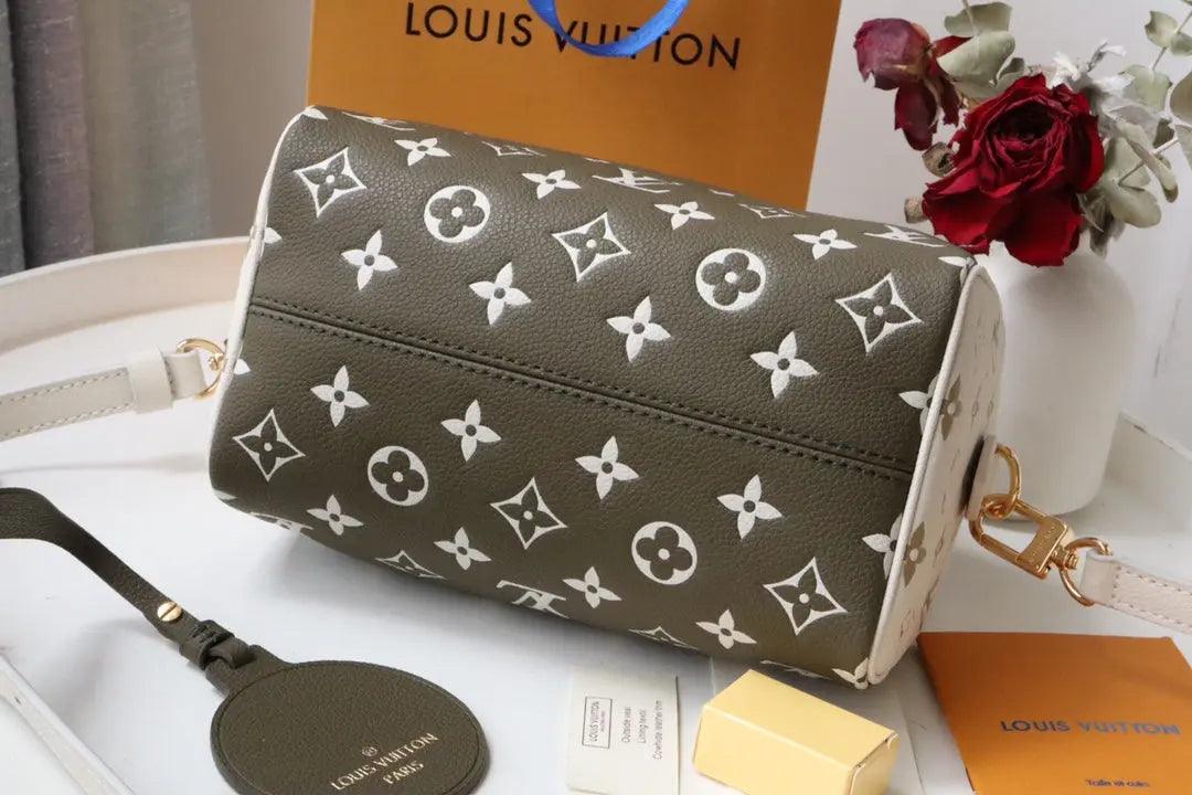 SO - New Fashion Women's Bags LUV SPEEDY MONOGRAM A018 - sneakerhillcom