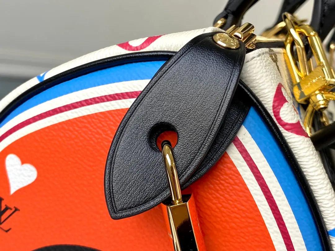 SO - New Fashion Women's Bags LUV Speedy Bandoulière Nicolas Ghesquière Game On Monogram A052 - sneakerhillcom