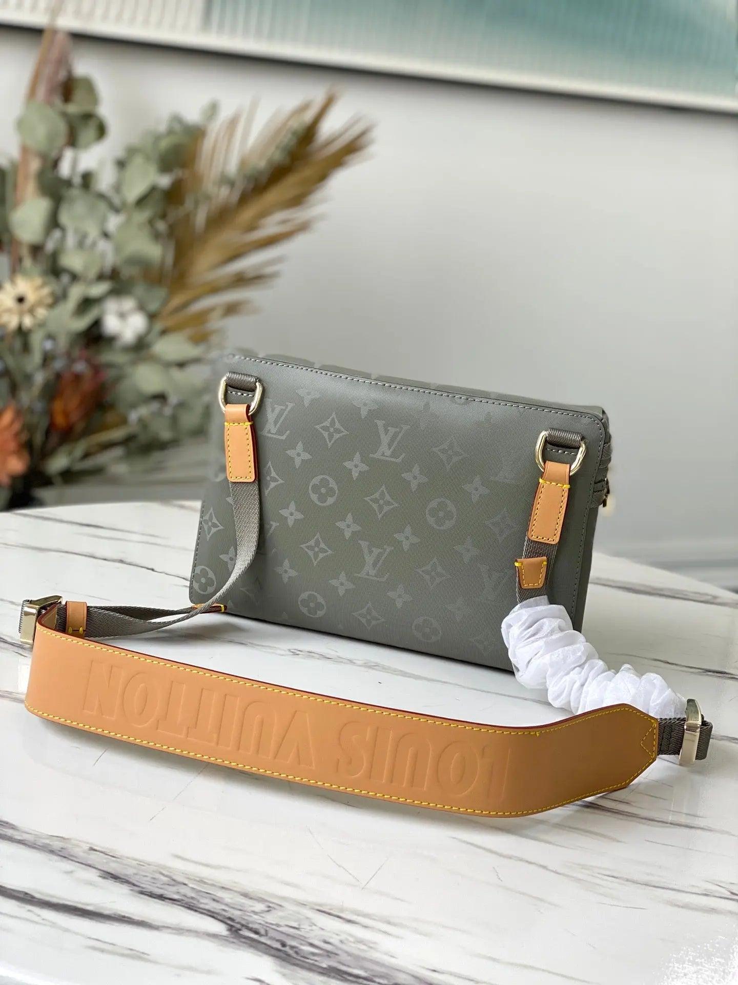 SO - New Fashion Women's Bags LV Messenger Monogram Titanium A0101 - sneakerhillcom