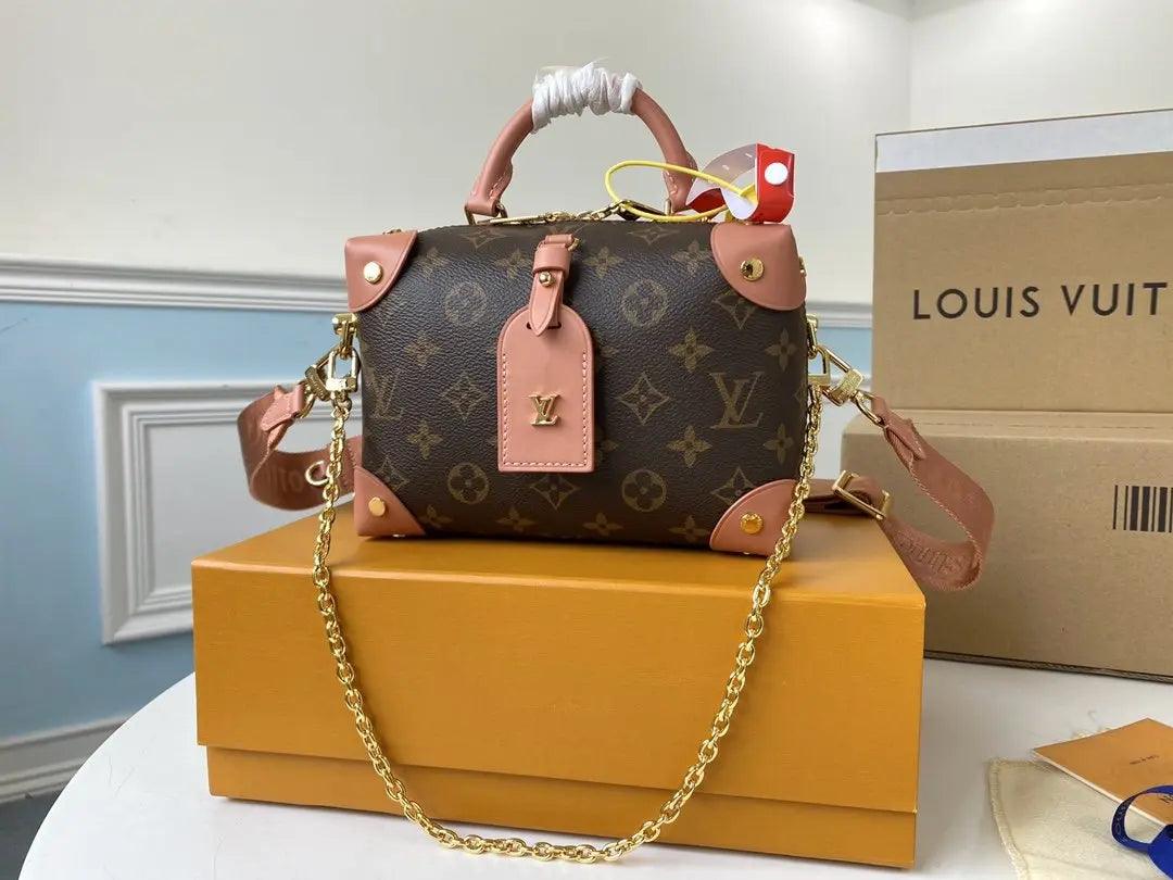 SO - New Fashion Women's Bags LV Monogram Petite Malle Souple A0104 - sneakerhillcom