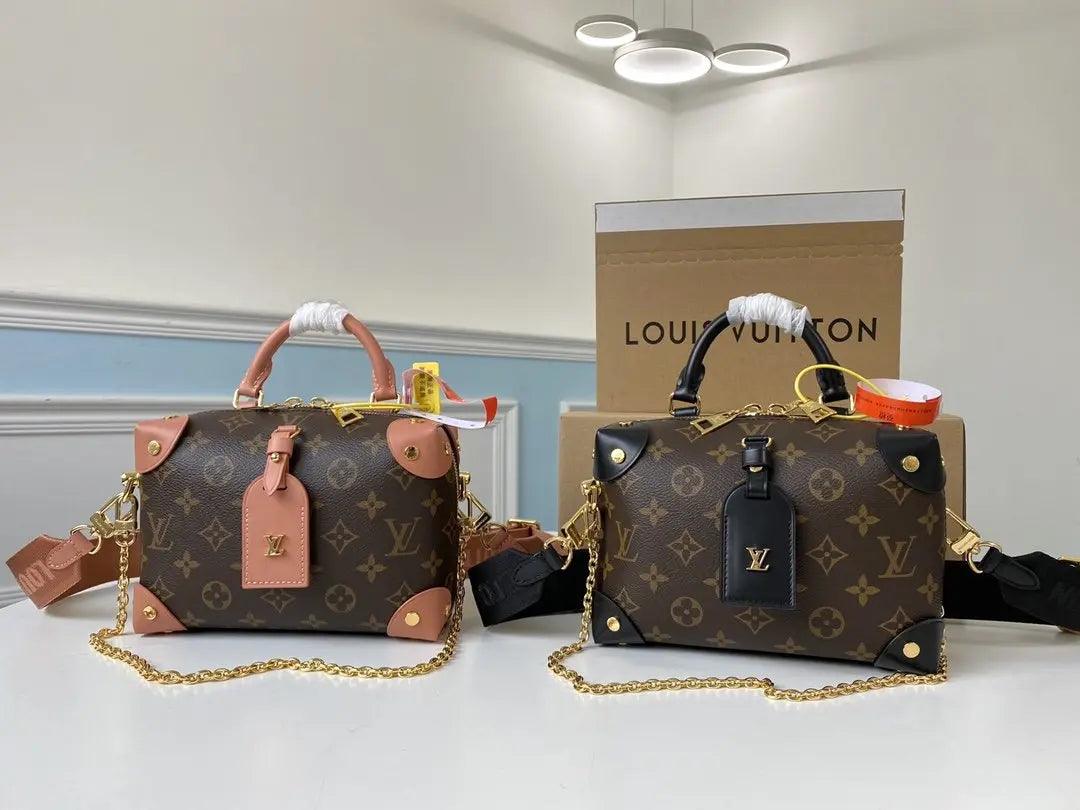 SO - New Fashion Women's Bags LV Monogram Petite Malle Souple A0104 - sneakerhillcom