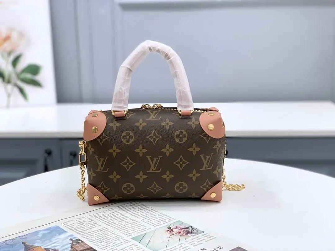 SO - New Fashion Women's Bags LV Monogram Petite Malle Souple A0104 - sneakerhillcom