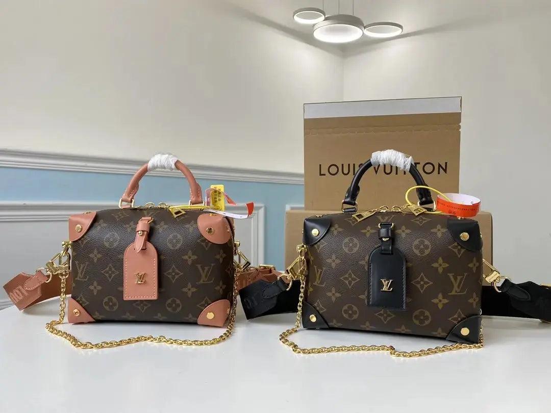 SO - New Fashion Women's Bags LV Monogram Petite Malle Souple A0104 - sneakerhillcom