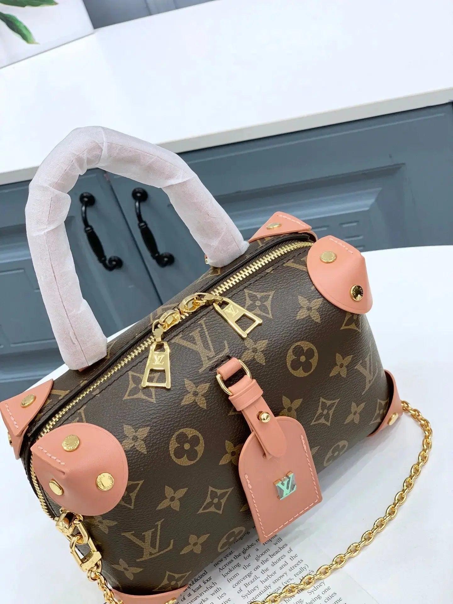 SO - New Fashion Women's Bags LV Monogram Petite Malle Souple A0104 - sneakerhillcom