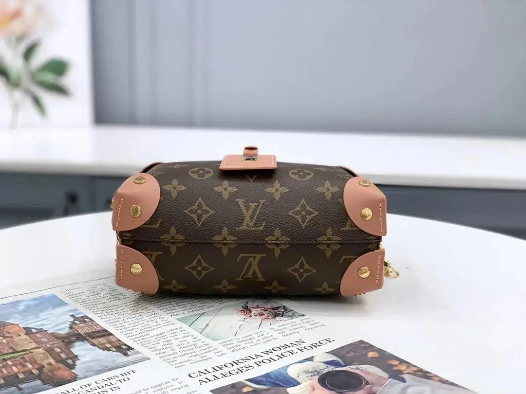 SO - New Fashion Women's Bags LV Monogram Petite Malle Souple A0104 - sneakerhillcom