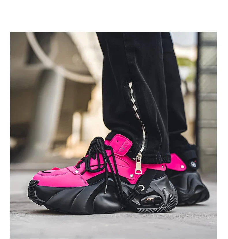 Woman pink shoes Aletha R Chunky sneakers - sneakerhillcom