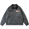 Sneakerhill® American Style PU Leather Jacket - sneakerhillcom