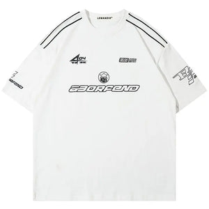 Sneakerhill® Causal Sporty Jersey T-Shirt - sneakerhillcom