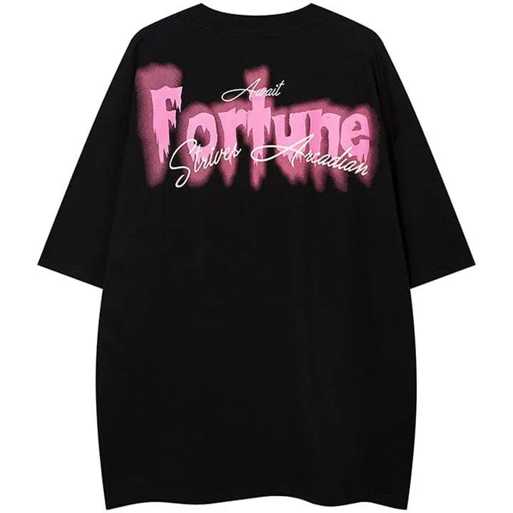 Sneakerhill® Fashion Stray T-shirt Fortune - sneakerhillcom