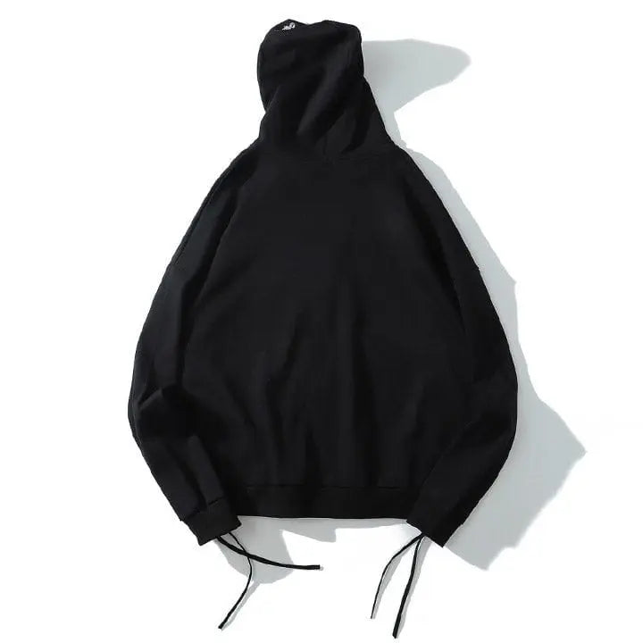 Sneakerhill® Gothic Black Full Zip Graphic Hoodie - sneakerhillcom