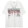 Sneakerhill® Gothic Graphic T-shirt Devil Heart - sneakerhillcom