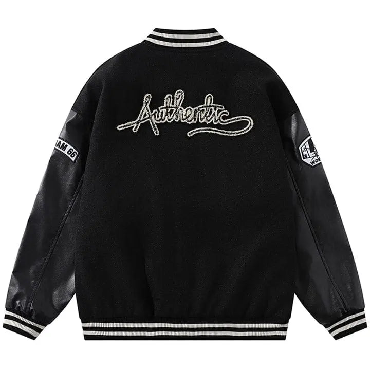 Sneakerhill® Gothic Grim Reaper Varsity Jacket - sneakerhillcom