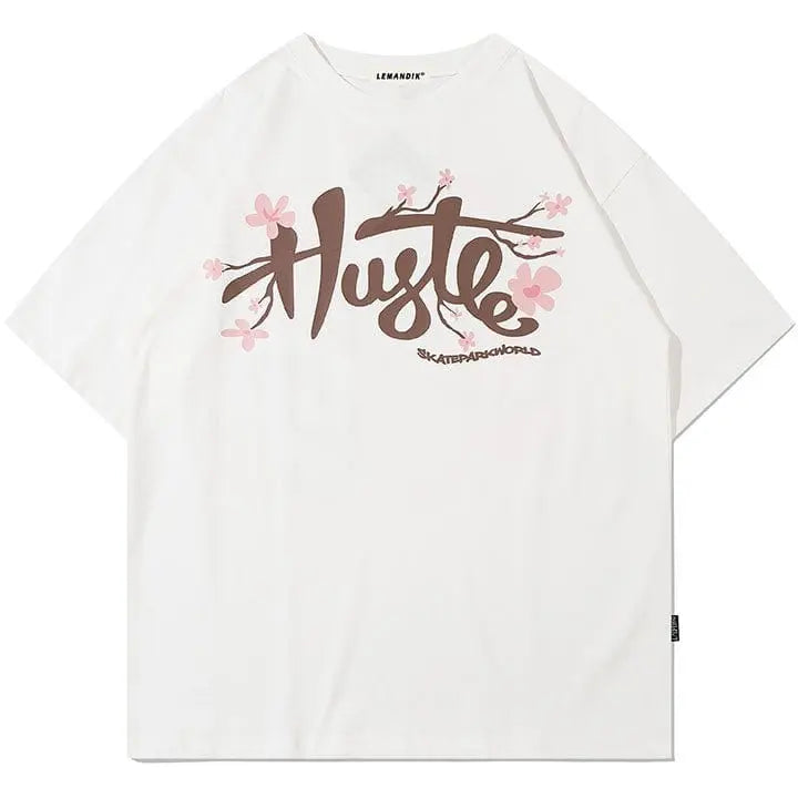 Sneakerhill® Graphic T-shirt Sakura Cherry Blossom - sneakerhillcom