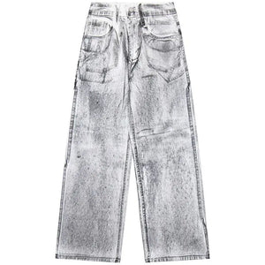 Sneakerhill® Heavy Duty Washed Wasteland Jeans - sneakerhillcom