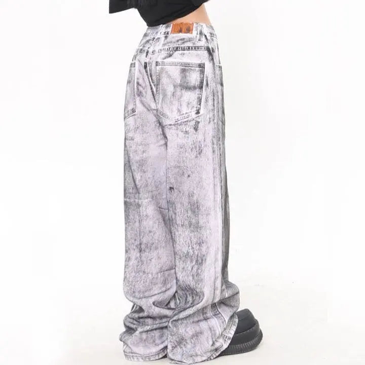 Sneakerhill® Heavy Duty Washed Wasteland Jeans - sneakerhillcom