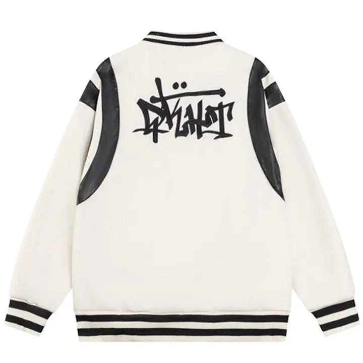 Sneakerhill® High School Letterman Varsity Jacket Sneakerhill