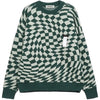 Sneakerhill® High Street Checkerboard Jacquard Sweater - sneakerhillcom