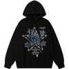 Sneakerhill® High Street Hoodie Star Patchwork - sneakerhillcom