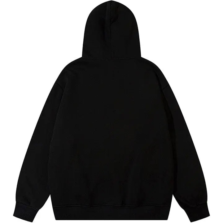 Sneakerhill® High Street Hoodie Star Patchwork - sneakerhillcom