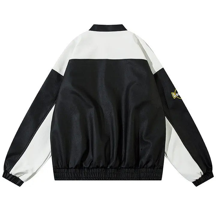 Sneakerhill® High Street Racing Bomber Jacket - sneakerhillcom