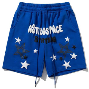 Sneakerhill® High Street Sweat Shorts Foam Star - sneakerhillcom