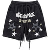 Sneakerhill® High Street Sweat Shorts Foam Star - sneakerhillcom