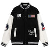 Sneakerhill® Letterman Varsity Jacket Embroidered Patch Sneakerhill