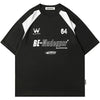 Sneakerhill® Oversize Jersey T-shirt Number 64 - sneakerhillcom