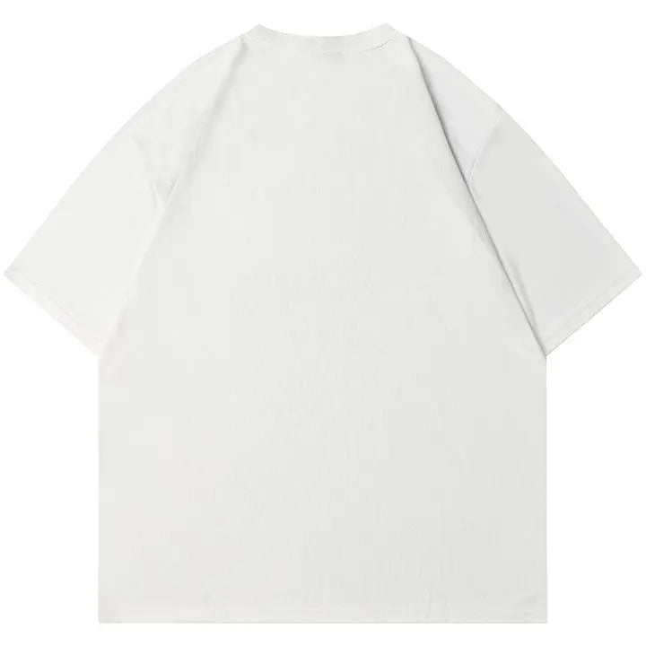 Sneakerhill® Oversize Jersey T-shirt Number 64 - sneakerhillcom