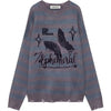 Sneakerhill® Oversize Mohair Butterfly Knit Sweater - sneakerhillcom