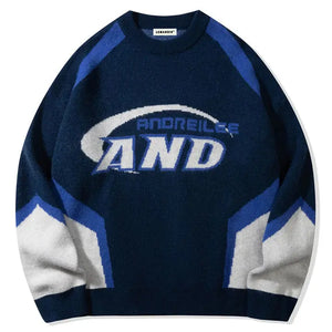 Sneakerhill® Racing Knitted Sweater ANDREILEE - sneakerhillcom