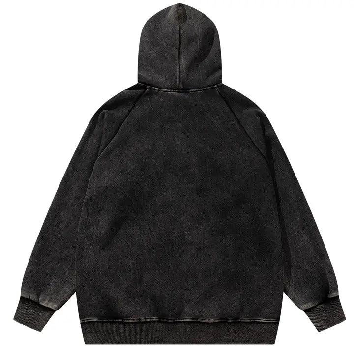 Sneakerhill® Racing Style Patchwork Hoodie Side Stripes Sneakerhill