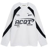 Sneakerhill® Racing Sweatshirt ACQT Print - sneakerhillcom