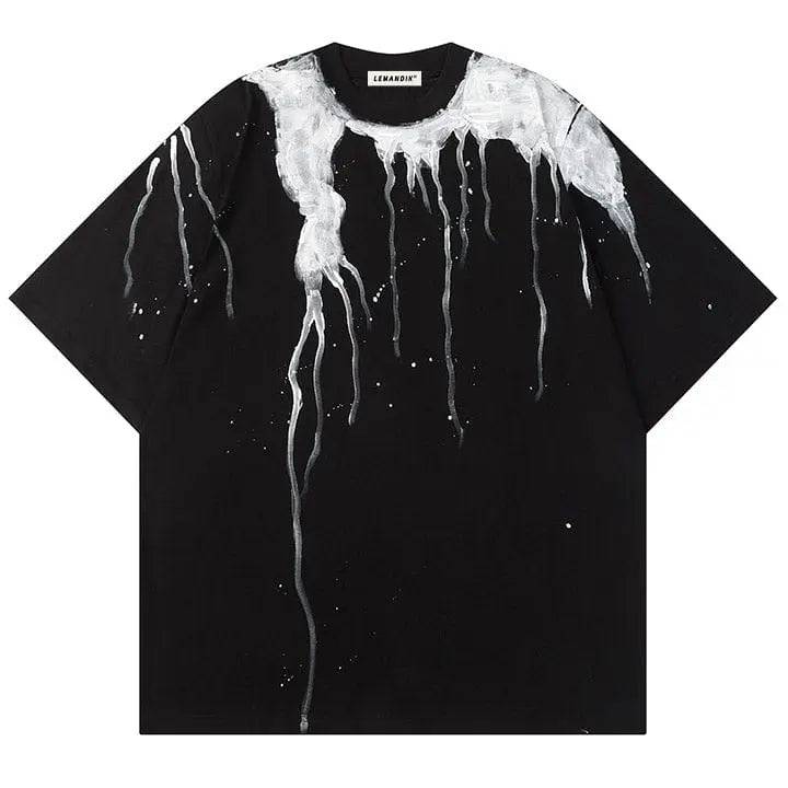 Sneakerhill® Retro Graphic T-shirt Tie Dye - sneakerhillcom