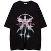 Sneakerhill® Retro Punk T-shirt Star Print - sneakerhillcom