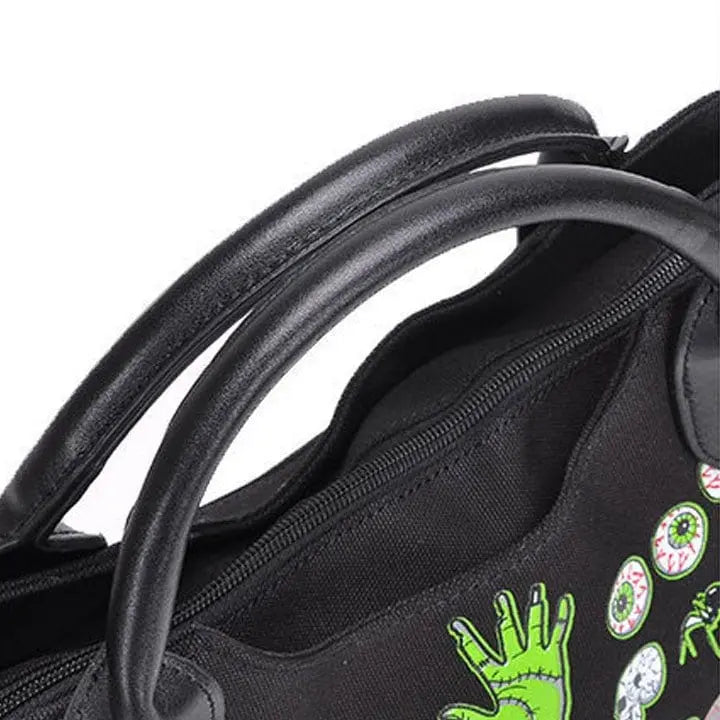 Sneakerhill® Spooky Print Zombie Hand Shoulder Bag - sneakerhillcom